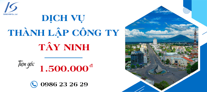 Thành lập công ty tại Tây Ninh
