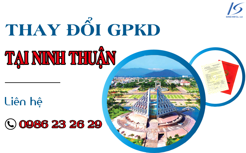 thay đổi đăng ký kinh doanh tại Ninh Thuận